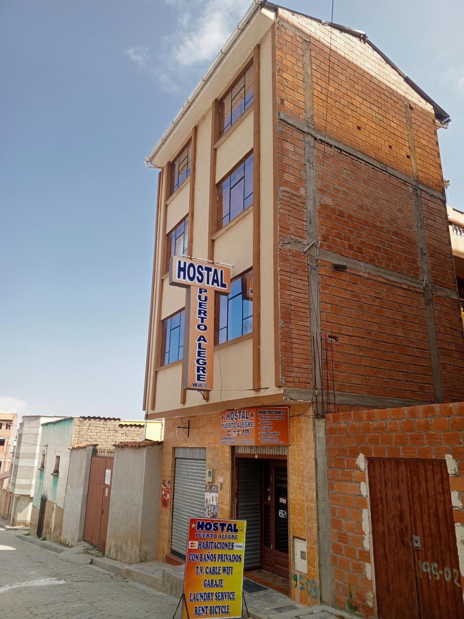 Hostal Puerto Alegre Копакабана Екстер'єр фото